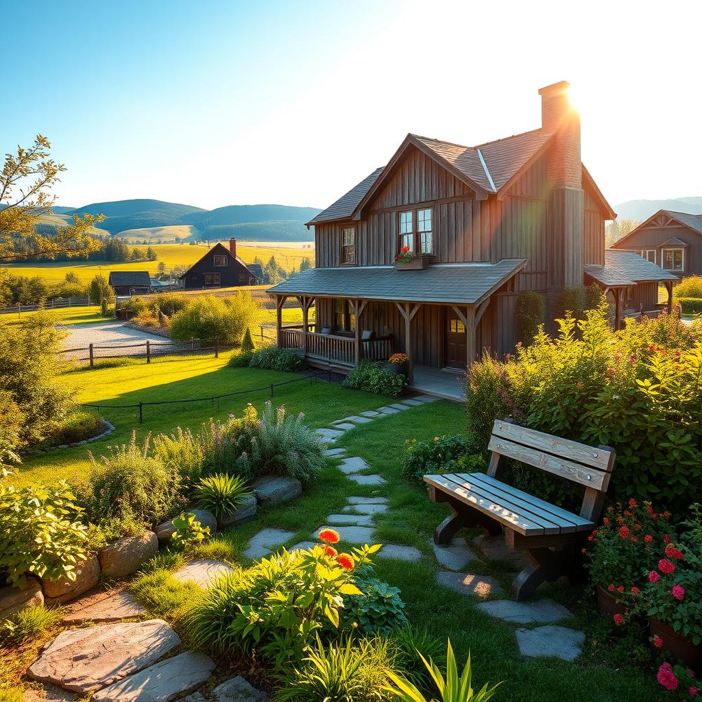 Farmhouse Pastoral Courtyard: My Dream Transformation