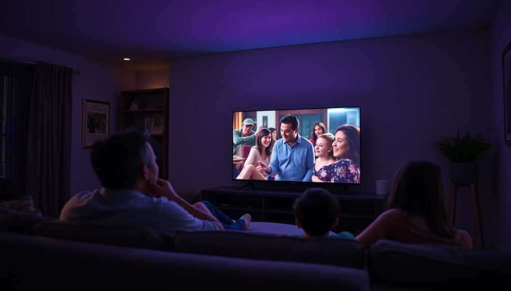 Person enjoying content on the best-selling TV LG OLED C4 in a home theater setting