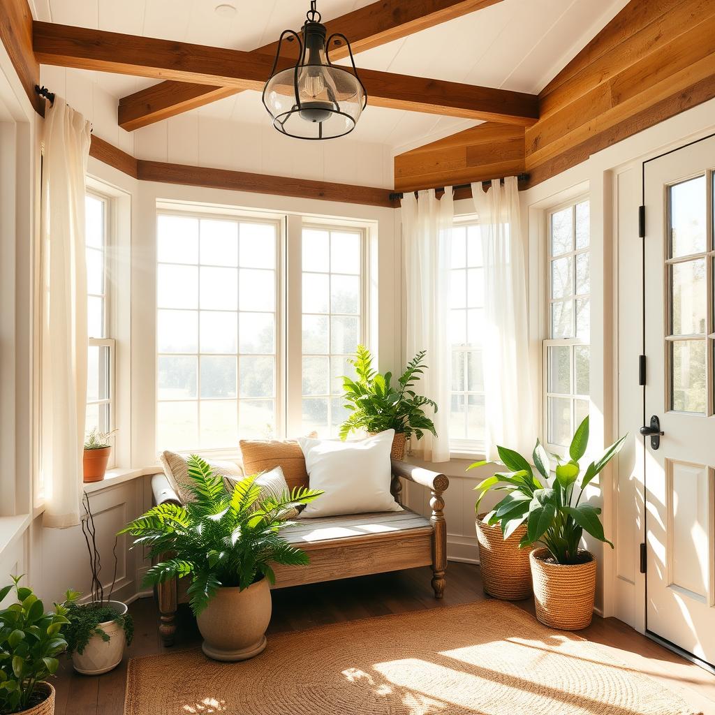 Top Farmhouse Sunroom Ideas for 2025